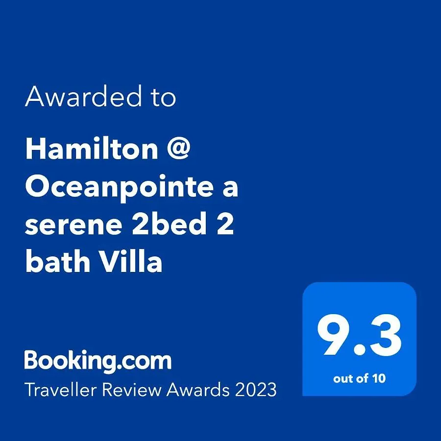 Hamilton @ Oceanpointe A Serene 2Bed 2 Bath Villa Lucea 0*,  Jamaica